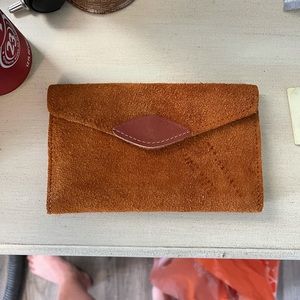 Suede leather wAllet